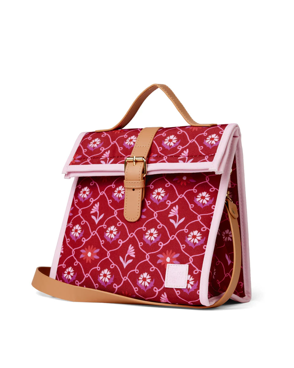 The Somewhere Co - Lunch Satchel Rosewood