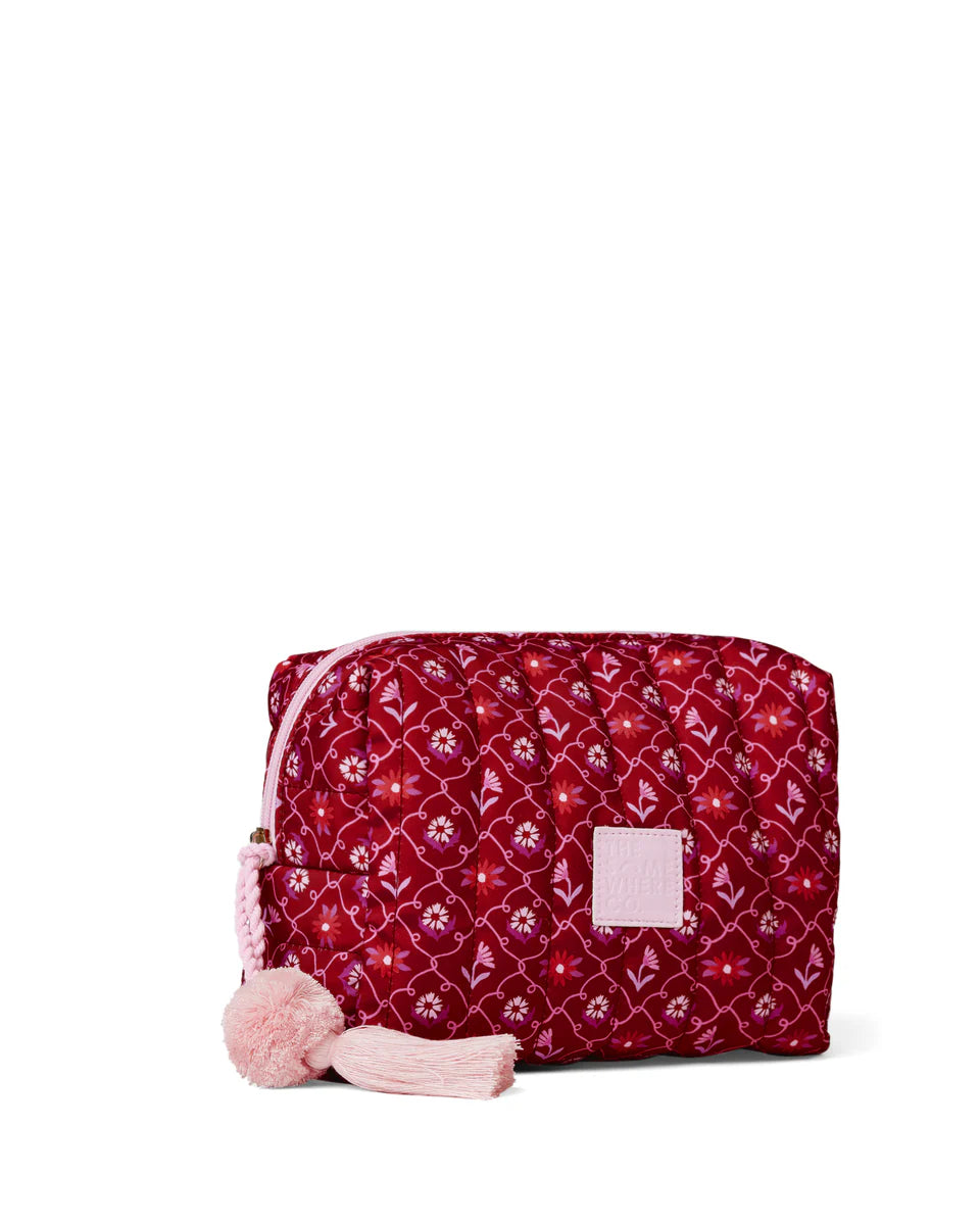 The Somewhere Co - Cosmetic Case Rosewood