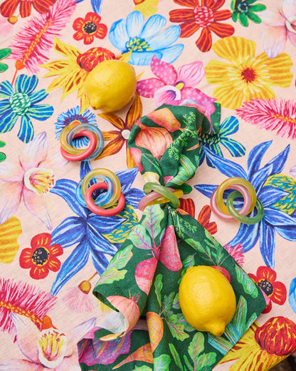 Kip & Co - Veggie Soup Linen 4P Napkin Set