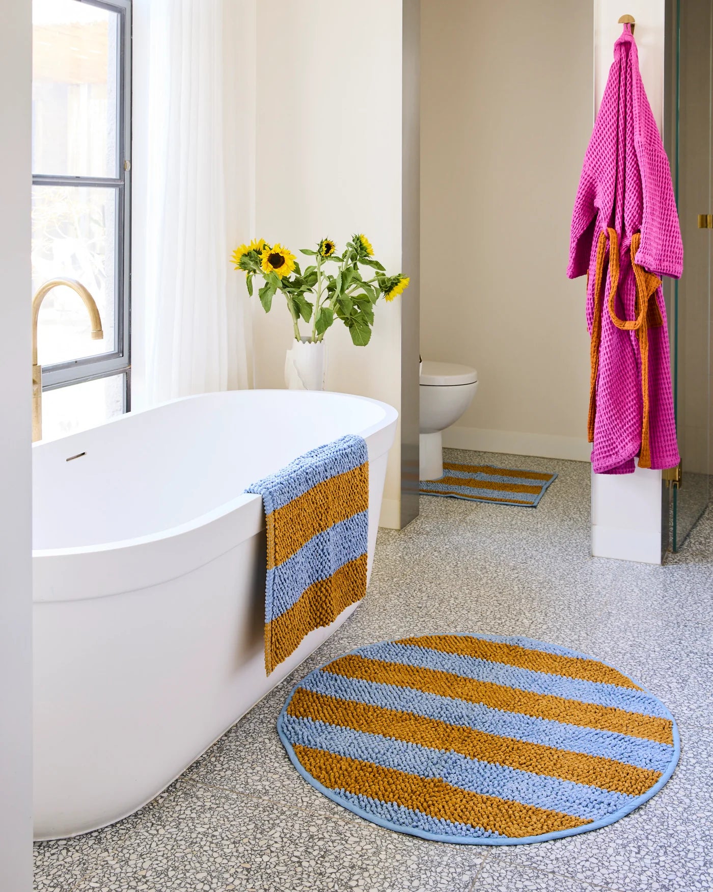 Kip & Co - Como Stripe Bath Mat