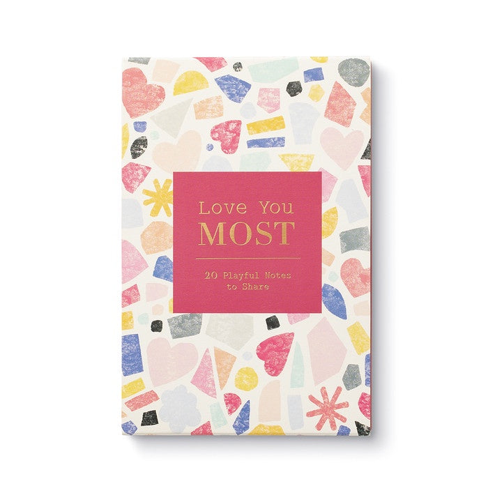 Love you Most - 20 Playful Notes to Share - The Ivy Room Adelaide