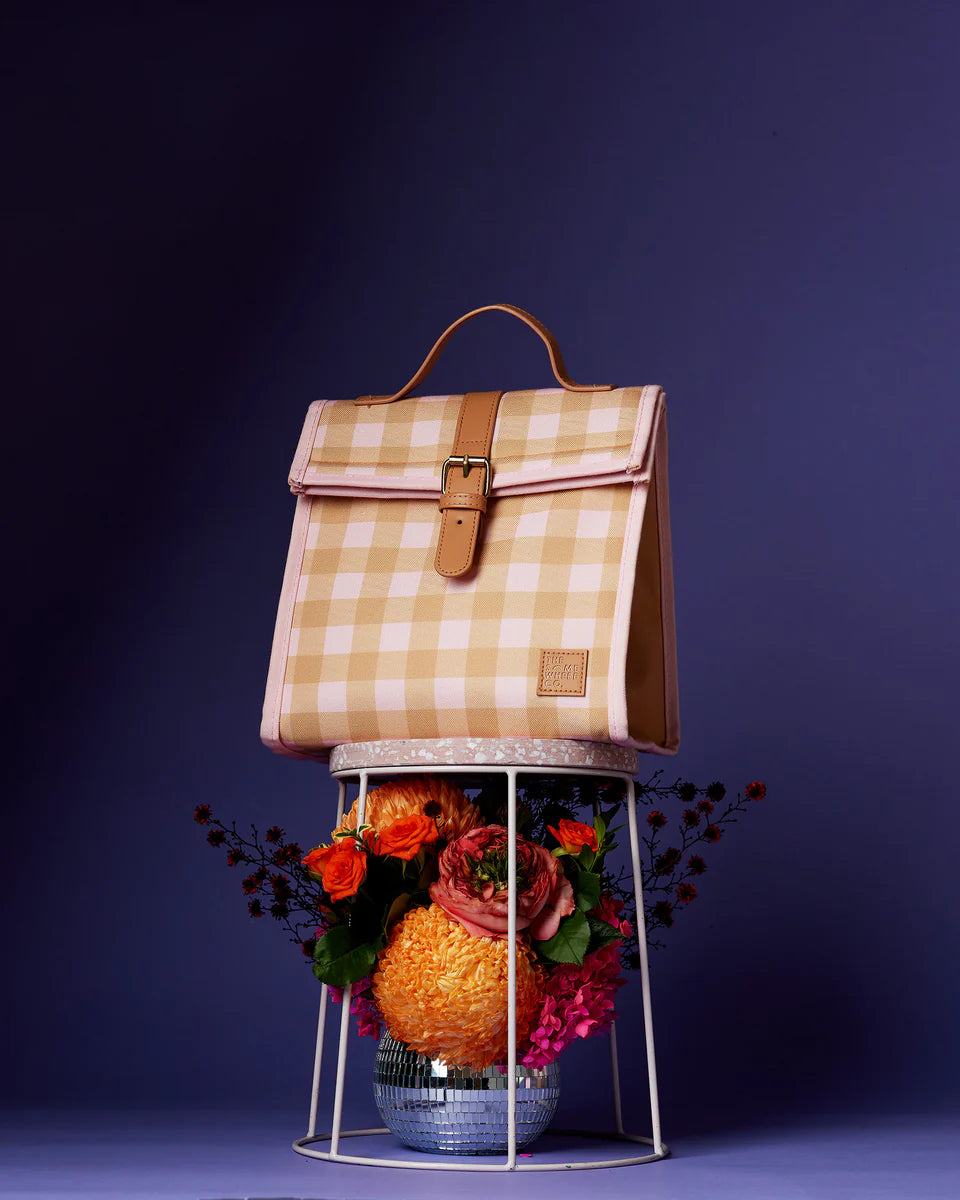 The Somewhere Co - Lunch Satchel Rose All Day