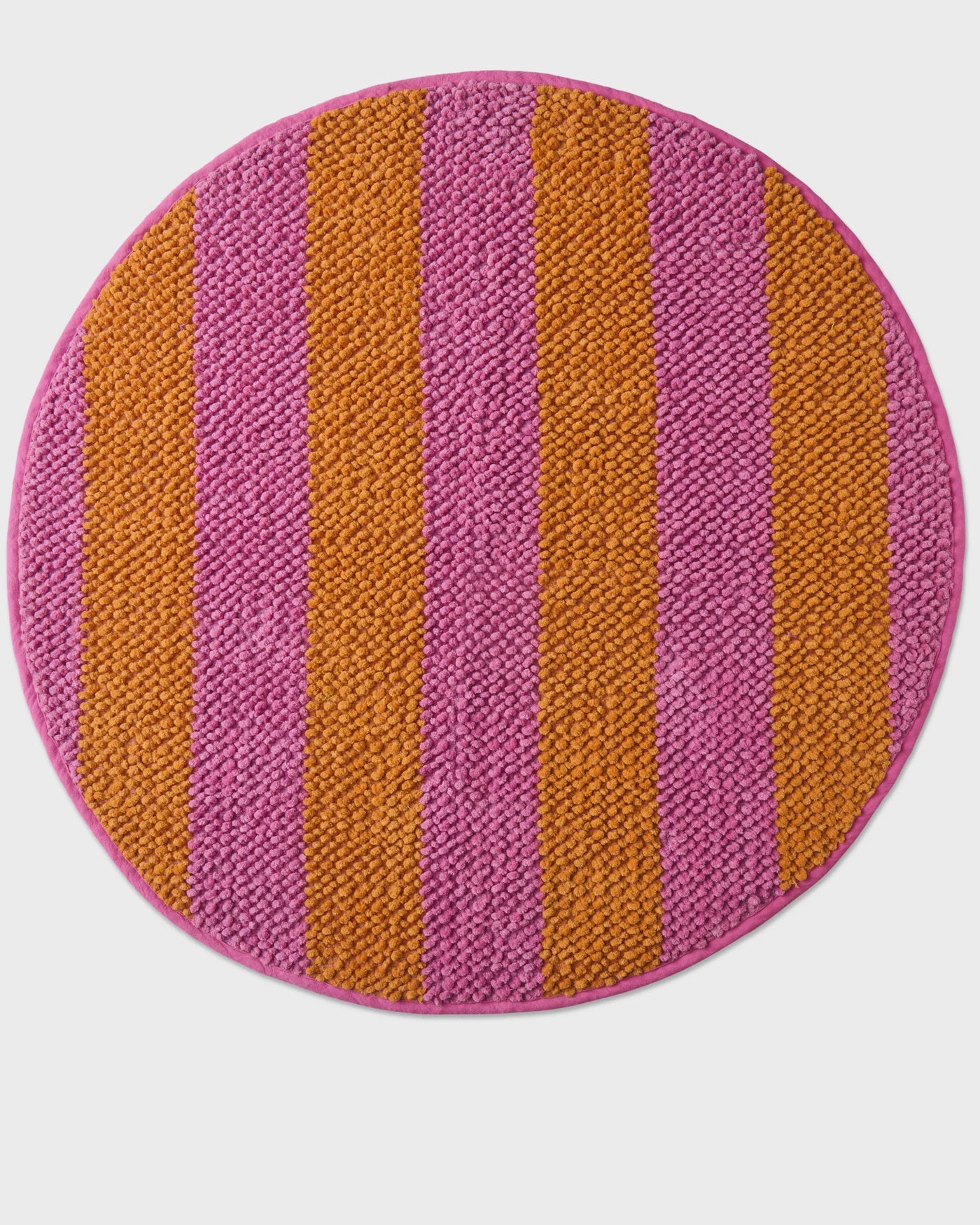 Kip & Co - Fun Times Stripe Round Bath Mat