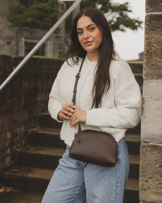 Louenhide - Alison Crossbody Bag | Chocolate