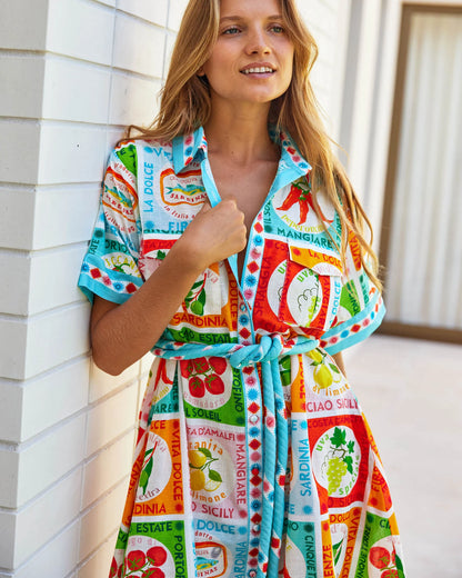 Walnut - Cannes Dress / Ciao Sicily