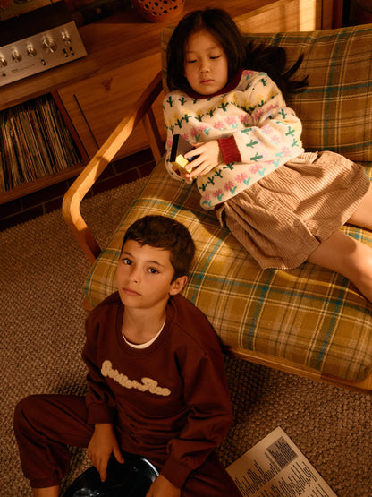 Goldie + Ace - Comfy Embroidered Sweater