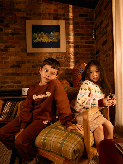 Goldie + Ace - Comfy Embroidered Sweater