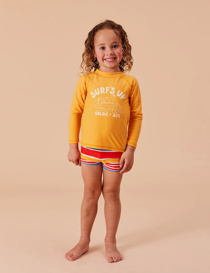 Goldie + Ace - Surf's Up Dino Rashguard - The Ivy Room Adelaide