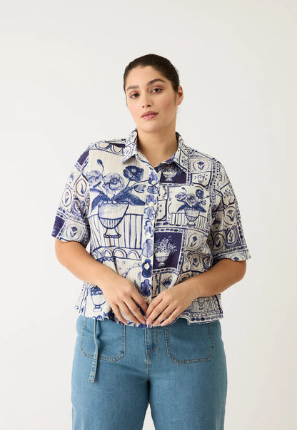Nancybird - Summer Shirt Lyon Tile