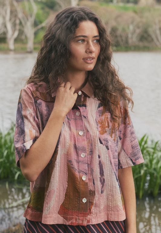 Nancybird - Summer Shirt / Full of Hope - The Ivy Room Adelaide