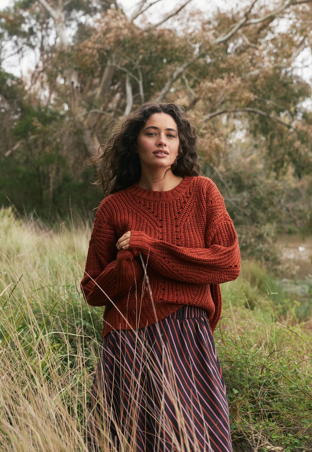 Nancybird - Lou Knit Rust - The Ivy Room Adelaide