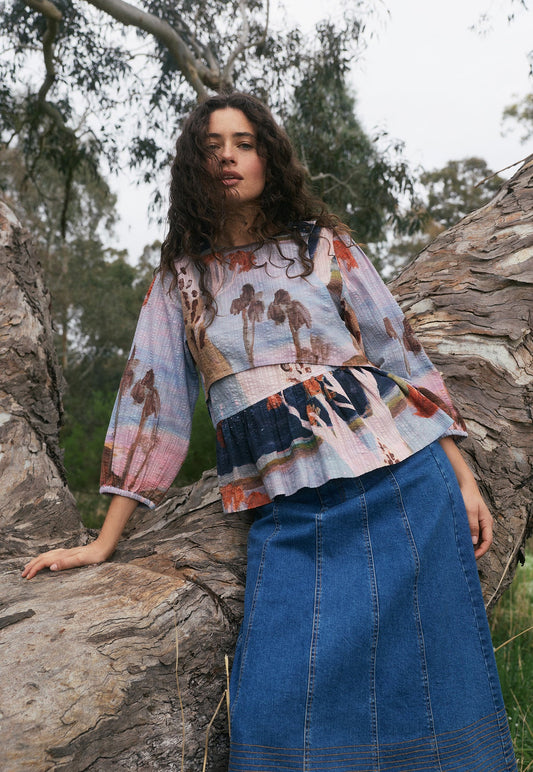 Nancybird - Mabel Top Night Herons - The Ivy Room Adelaide