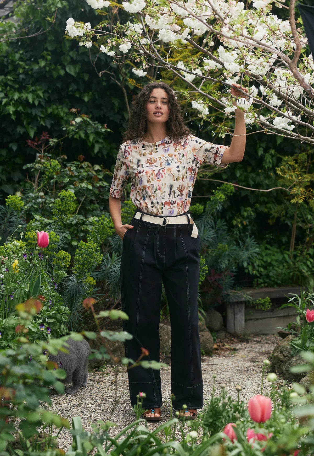 Nancybird  - Bodhi Wide Leg Pant Black - The Ivy Room Adelaide
