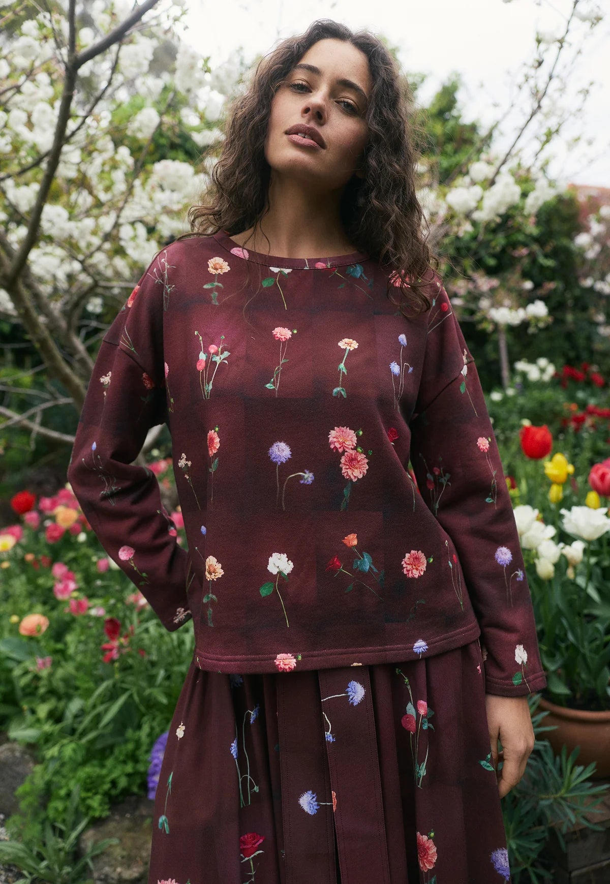 Nancybird - Mina Sweat Bloom Tile