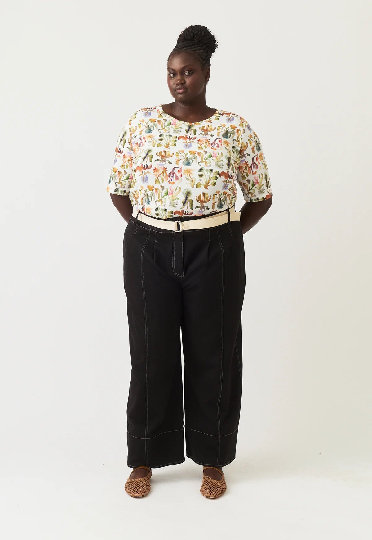 Nancybird  - Bodhi Wide Leg Pant Black - The Ivy Room Adelaide