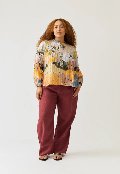 Nancybird - Sierra Long Sleeve Blouse