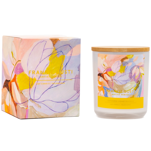 Frankie Gusti - Artist Series Candle Japanese Honeysuckle