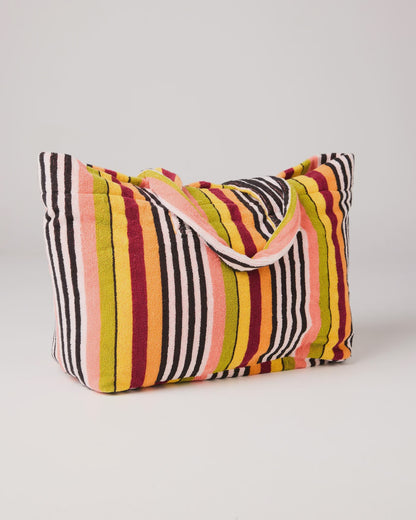Kip & Co - Casablanca Stripe Terry Oversized Beach Bag