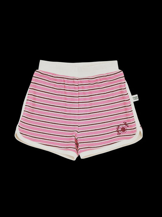 Goldie + Ace - Waffle Shorts Pink