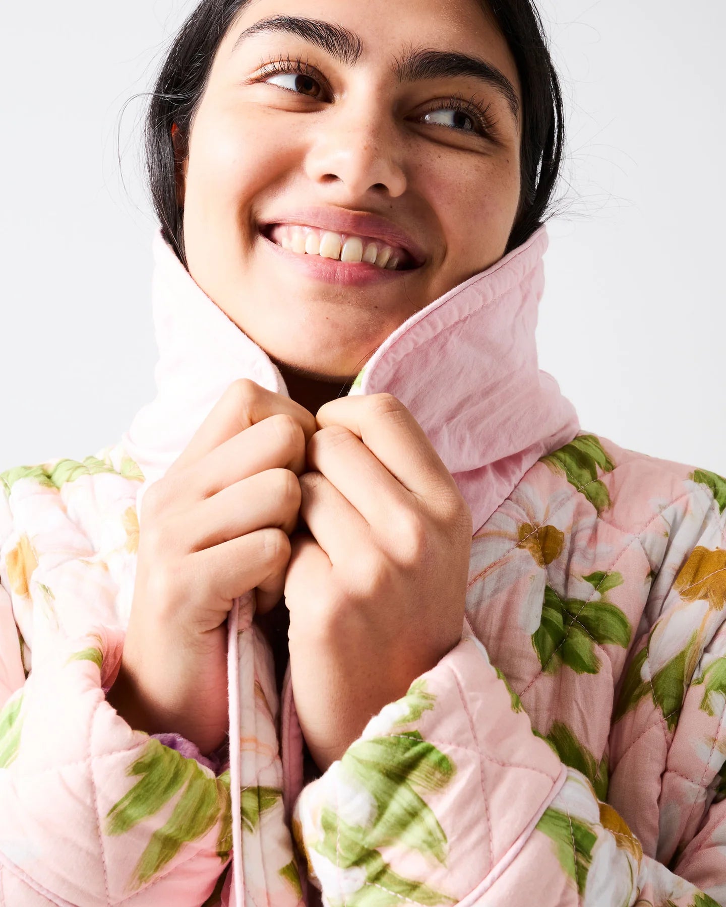 Kip & Co - Sweet Daisy Quilted Cotton Robe - The Ivy Room Adelaide