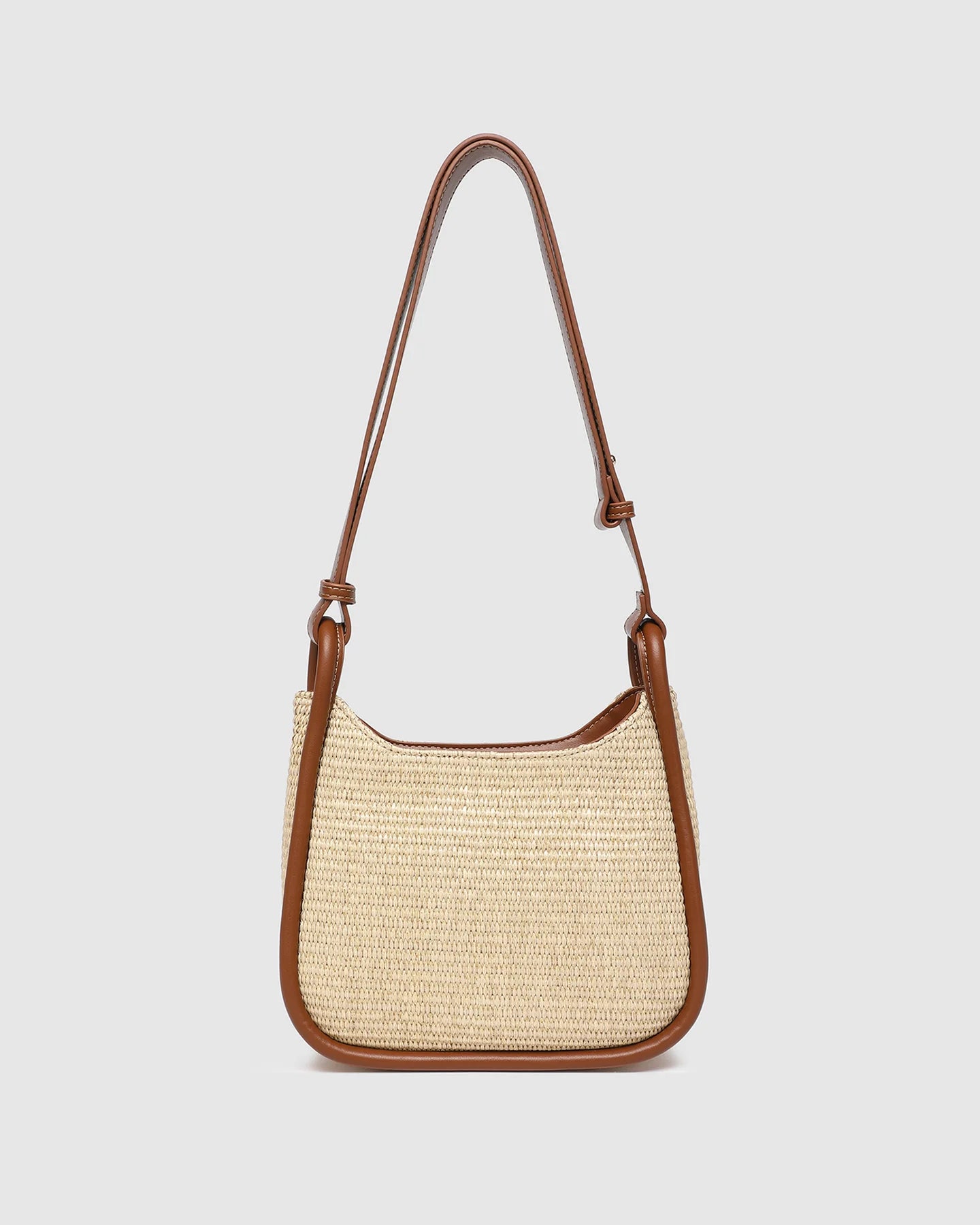 Louenhide - Clare Raffia Shoulder Bag