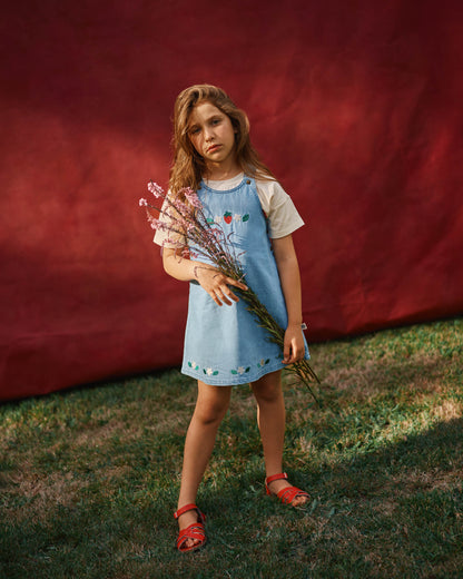 Goldie + Ace - Pinafore Dress | Wild Strawberry