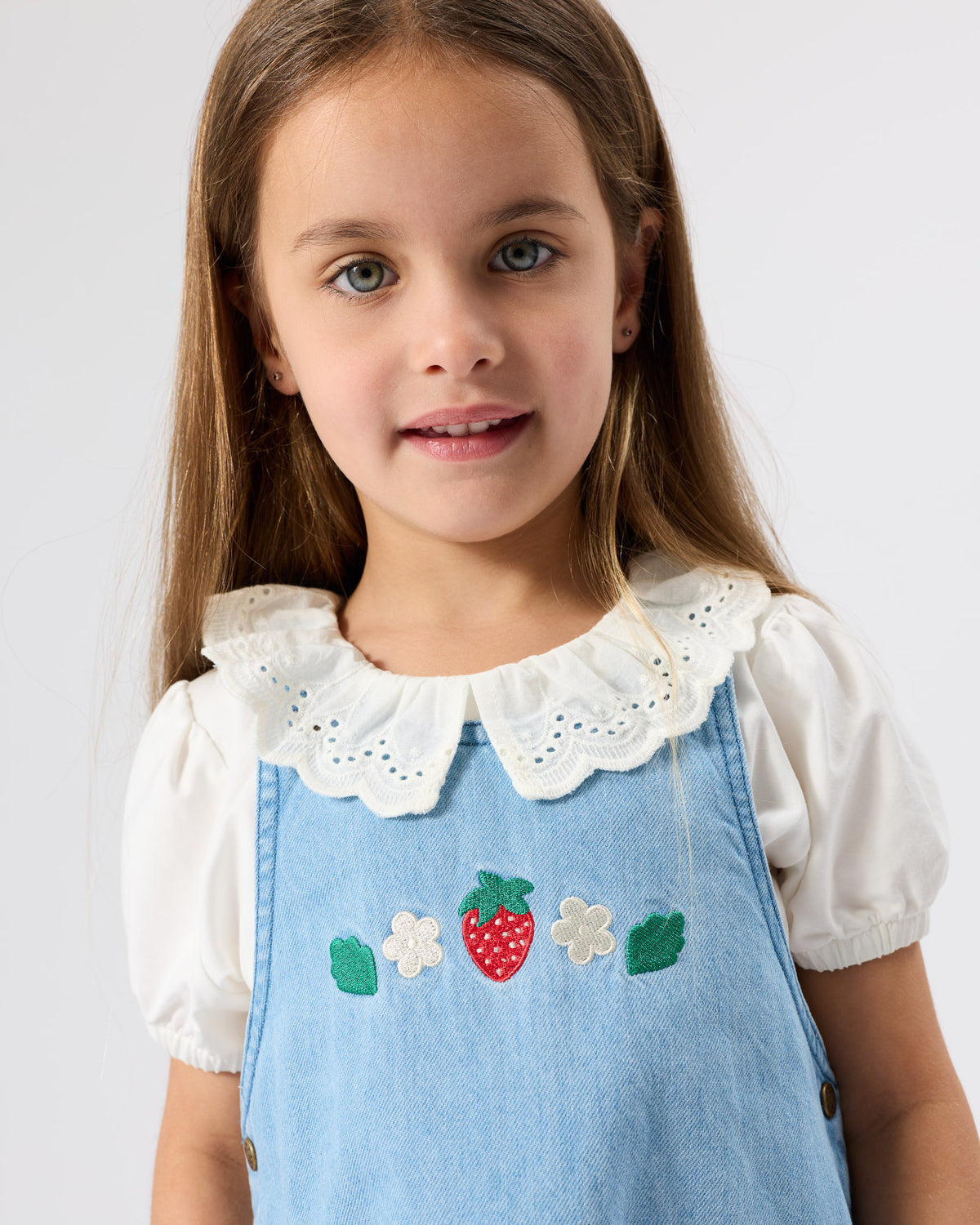 Goldie + Ace - Pinafore Dress | Wild Strawberry
