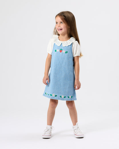 Goldie + Ace - Pinafore Dress | Wild Strawberry