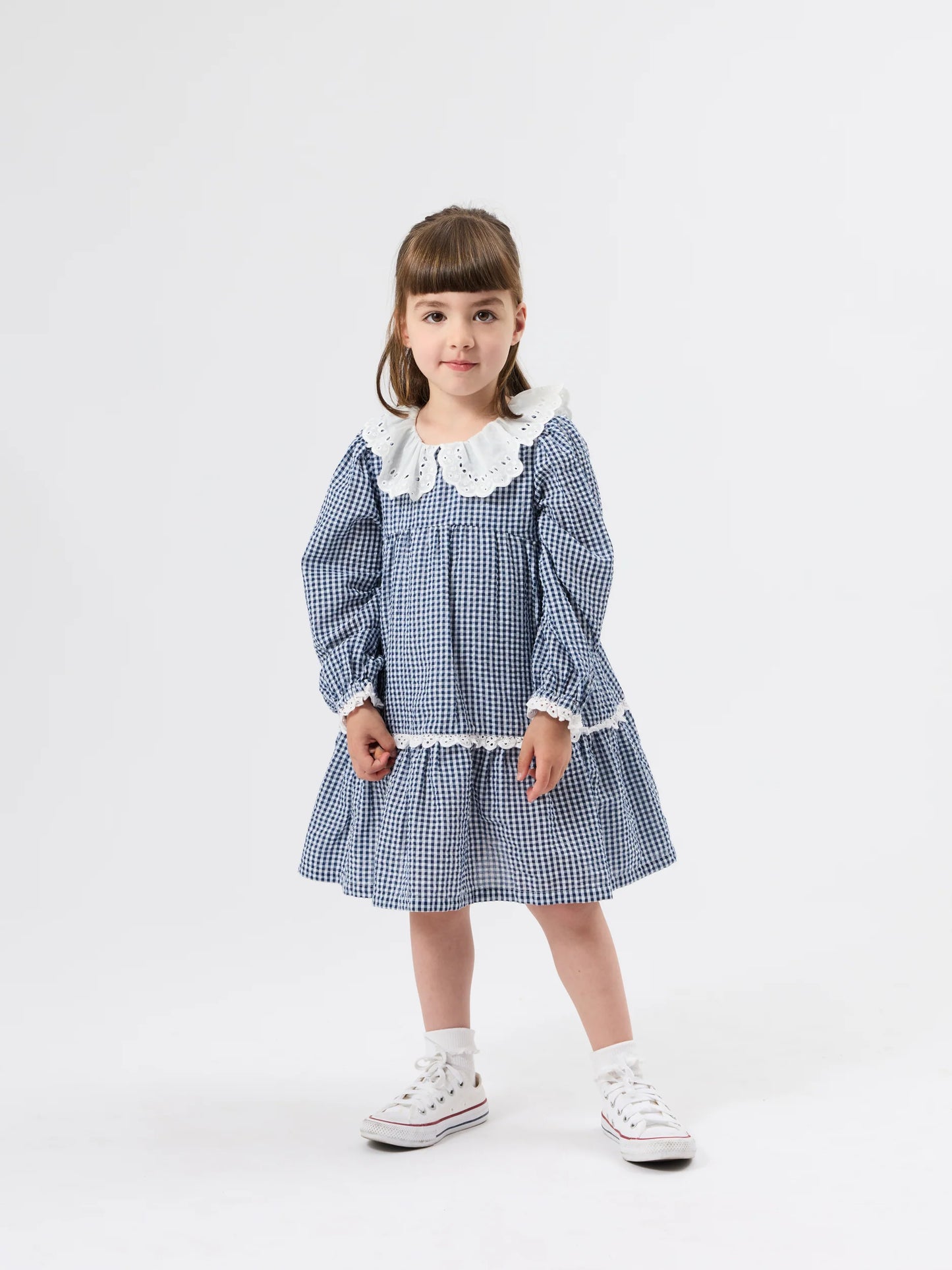 Goldie + Ace - Gingham Collared Dress