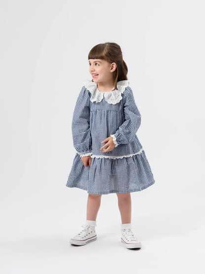 Goldie + Ace - Gingham Collared Dress