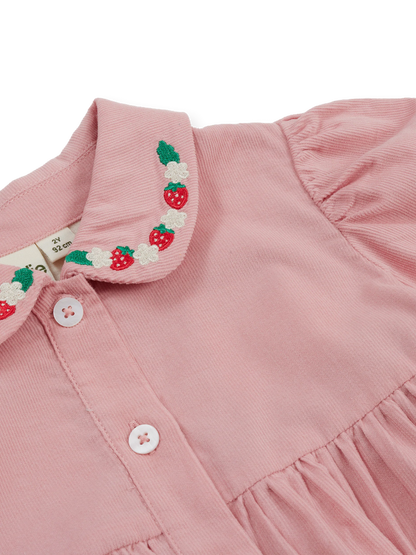 Goldie + Ace - Wild Strawberry Corduroy Dress