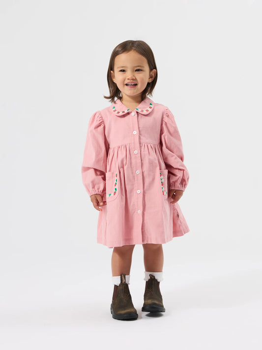 Goldie + Ace - Wild Strawberry Corduroy Dress