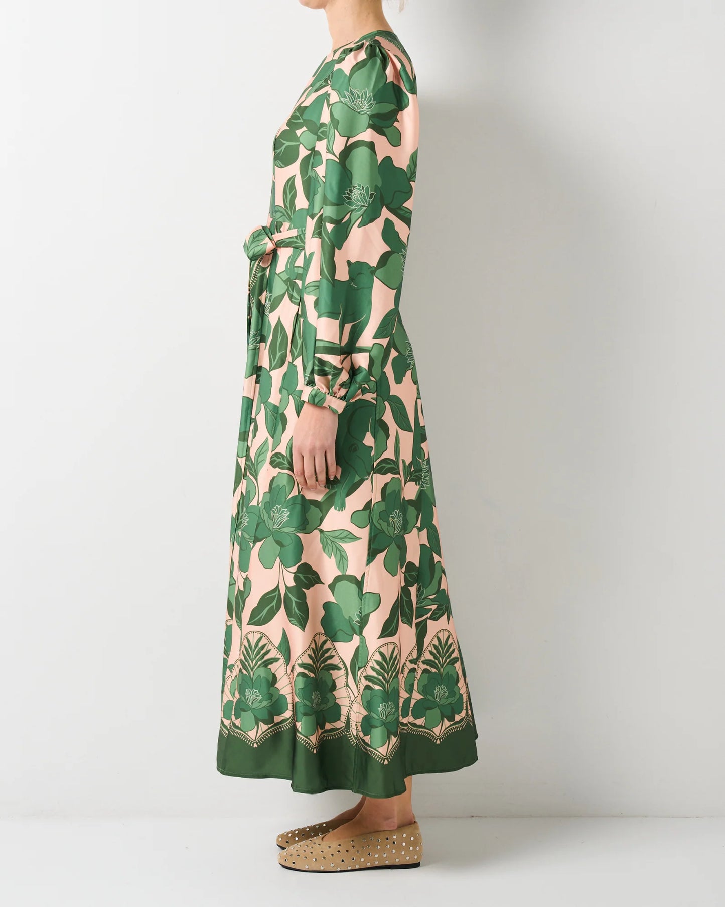 Walnut - Paris Dress, Jaguar Jungle