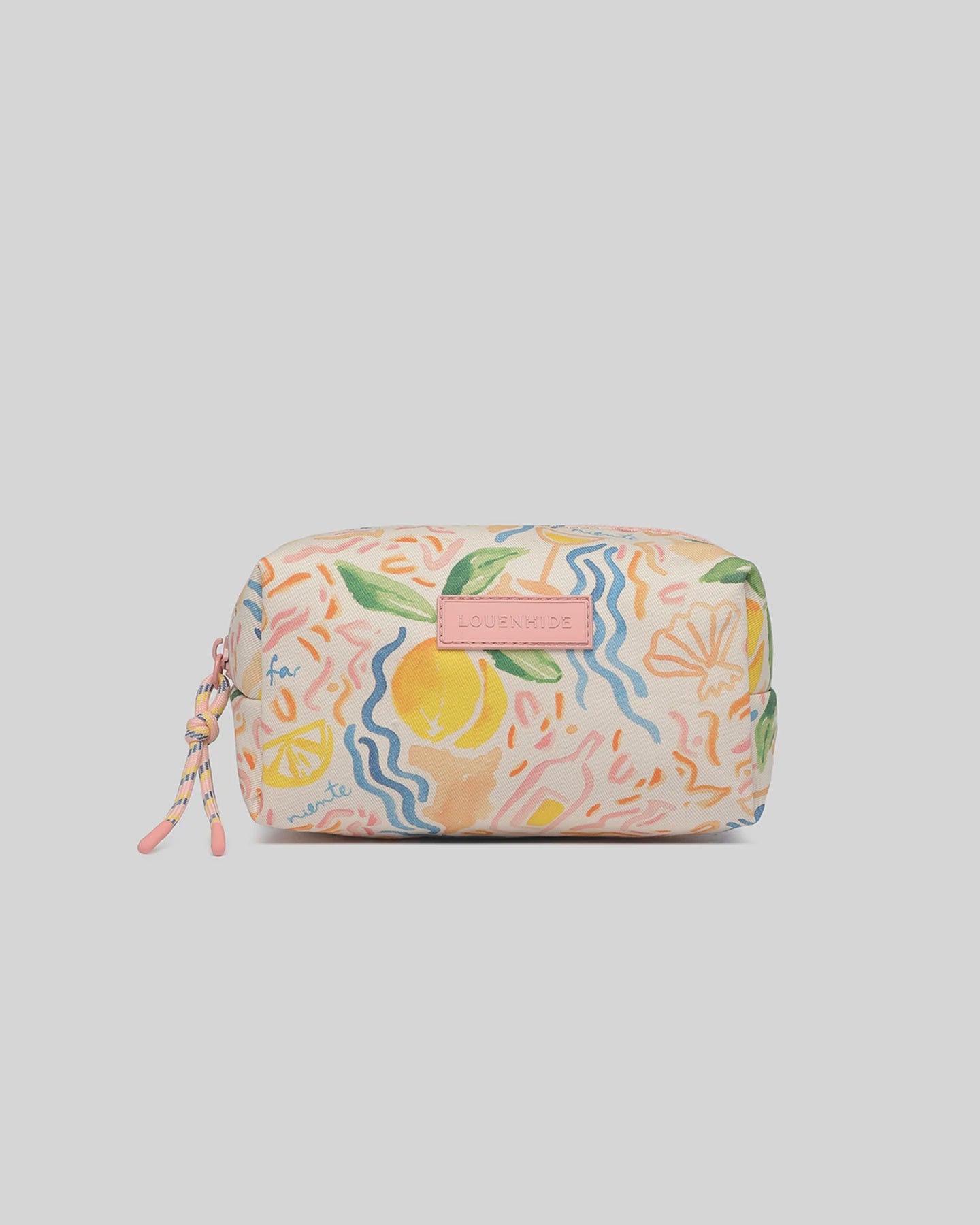 Louenhide - Bambi Makeup Bag / Lemon Print