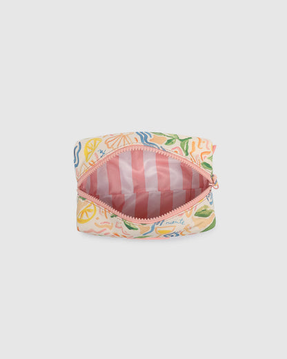 Louenhide - Bambi Makeup Bag / Lemon Print