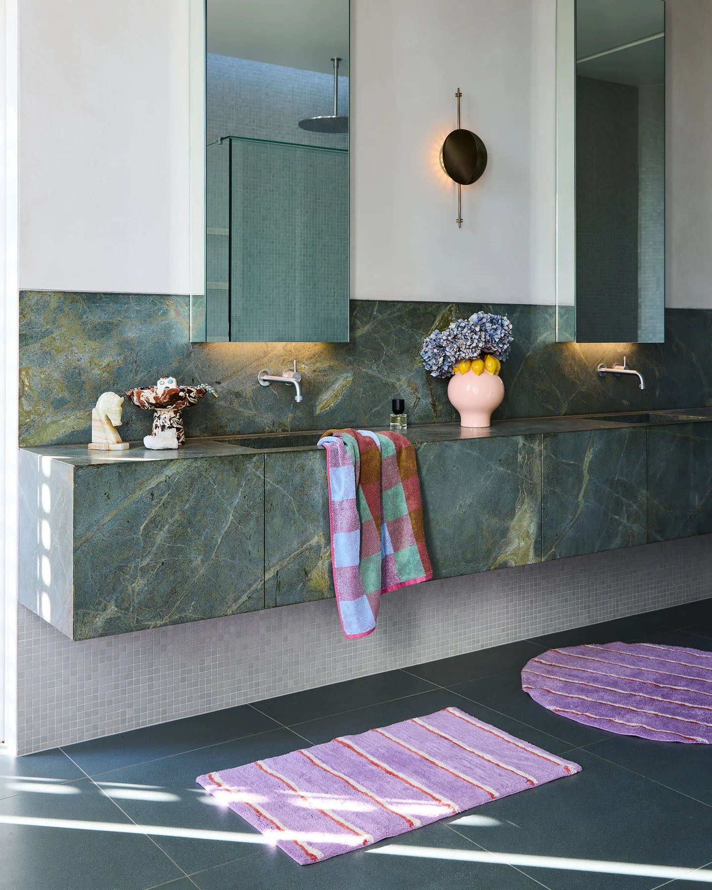 Kip & Co - Stripe Bath Mat - The Ivy Room Adelaide