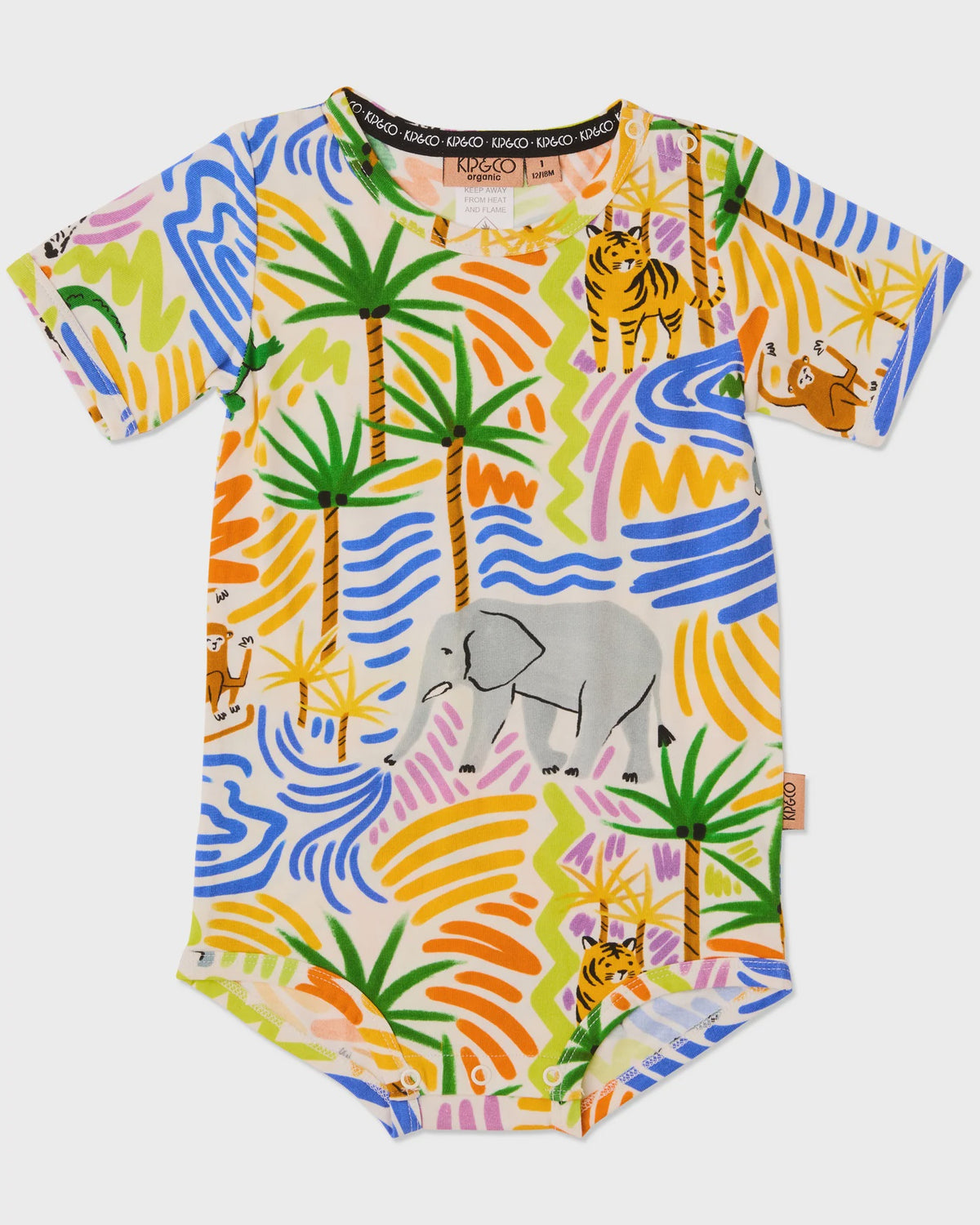 Kip & Co - Savannah Organic Short Sleeve Romper