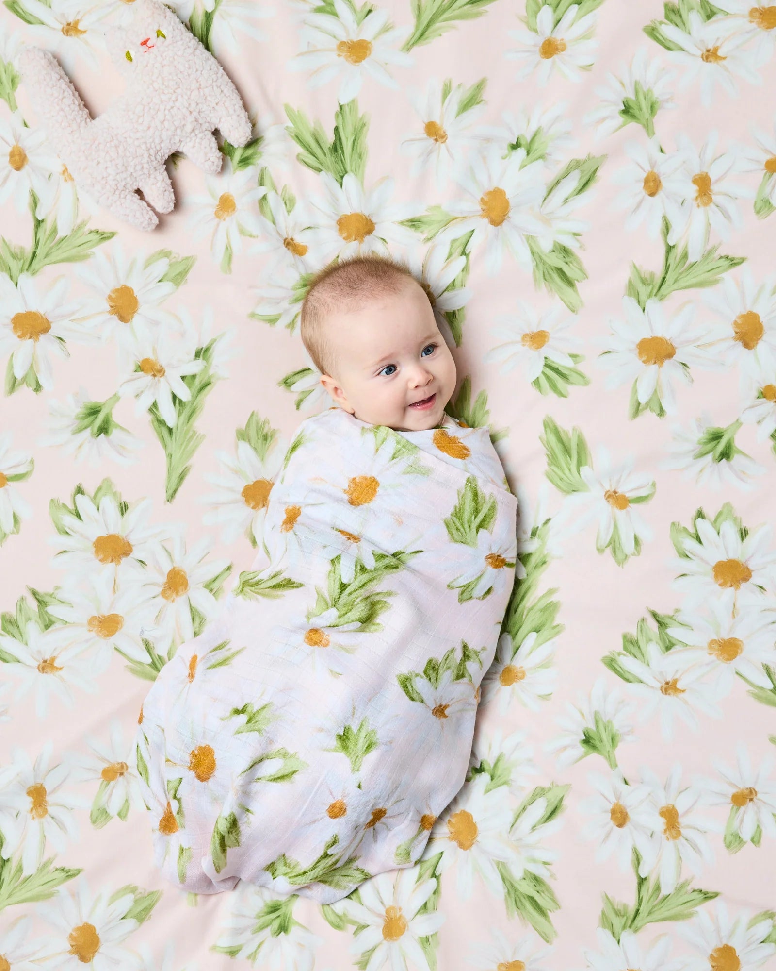 Kip & Co - Sweet Daisy Bamboo Swaddle - The Ivy Room Adelaide