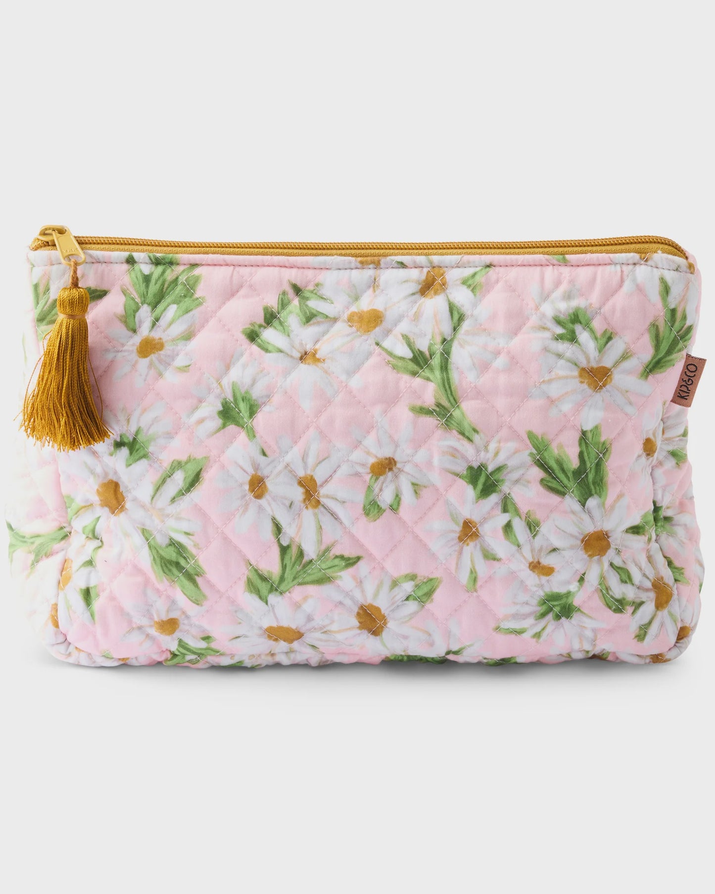 Kip & Co - Sweet Daisy Quilted Cotton Toiletry Purse - The Ivy Room Adelaide