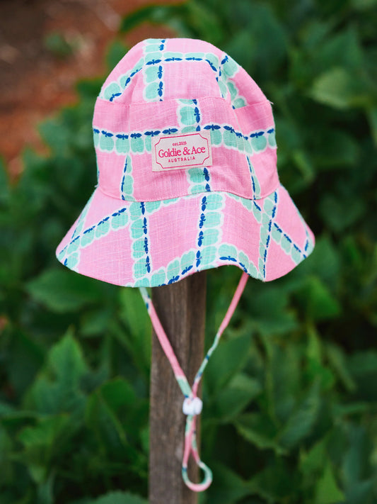 Goldie + Ace - Apple Check Bucket Hat