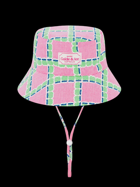 Goldie + Ace - Apple Check Bucket Hat