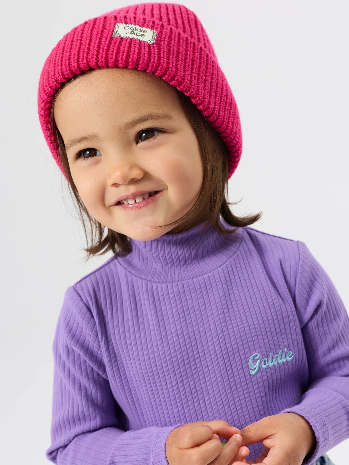 Goldie + Ace - Wool Beanie / Pink