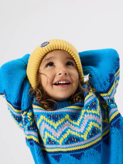 Goldie + Ace - Wool Beanie / Yellow