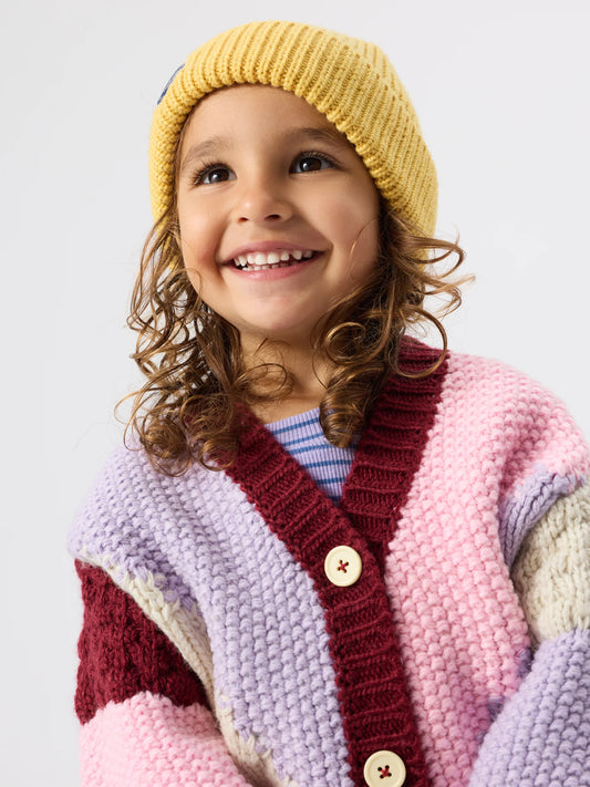 Goldie + Ace - Wool Beanie / Yellow