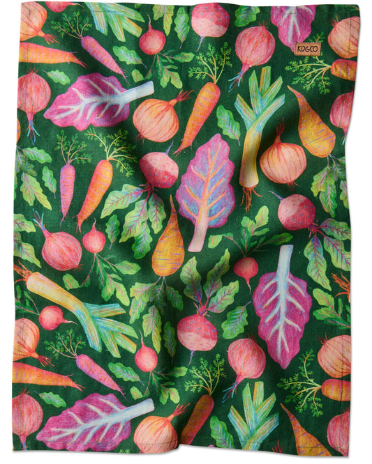 Kip & Co - Veggie Soup Tea Towel
