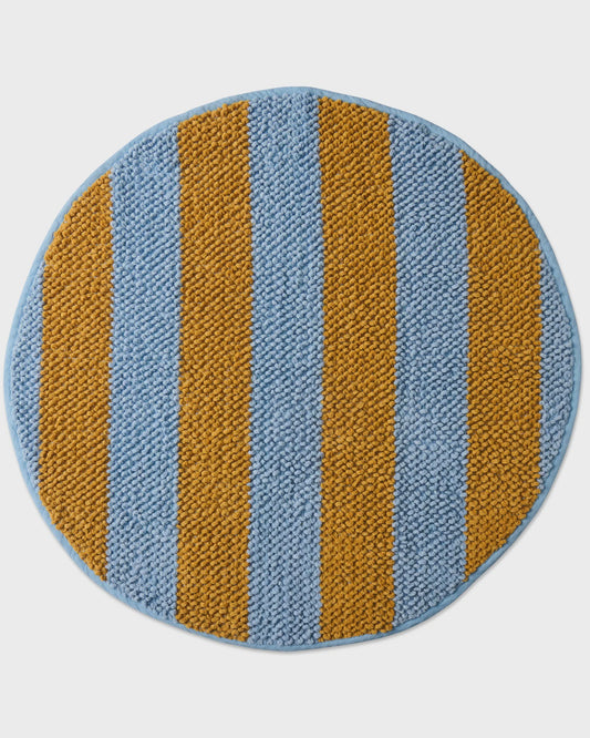 Kip & Co - Como Stripe Round Bath Mat