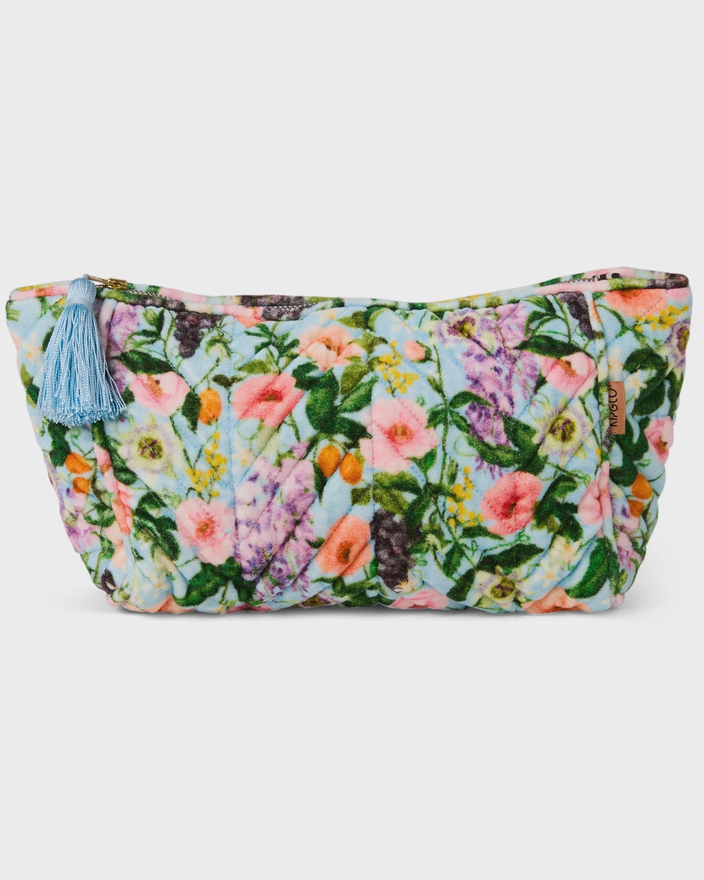 Kip & Co - Spring in the Air Velvet Toiletry Bag - The Ivy Room Adelaide