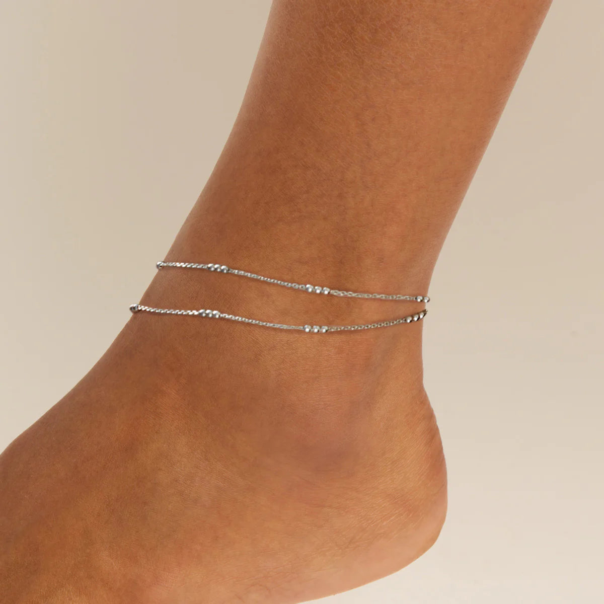 Najo - Halycon Anklet Silver