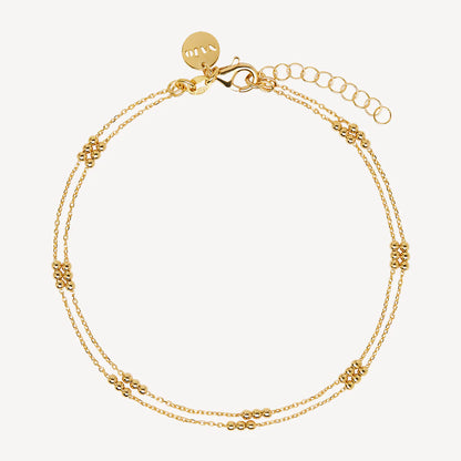 Najo - Halycon Anklet Gold - The Ivy Room Adelaide