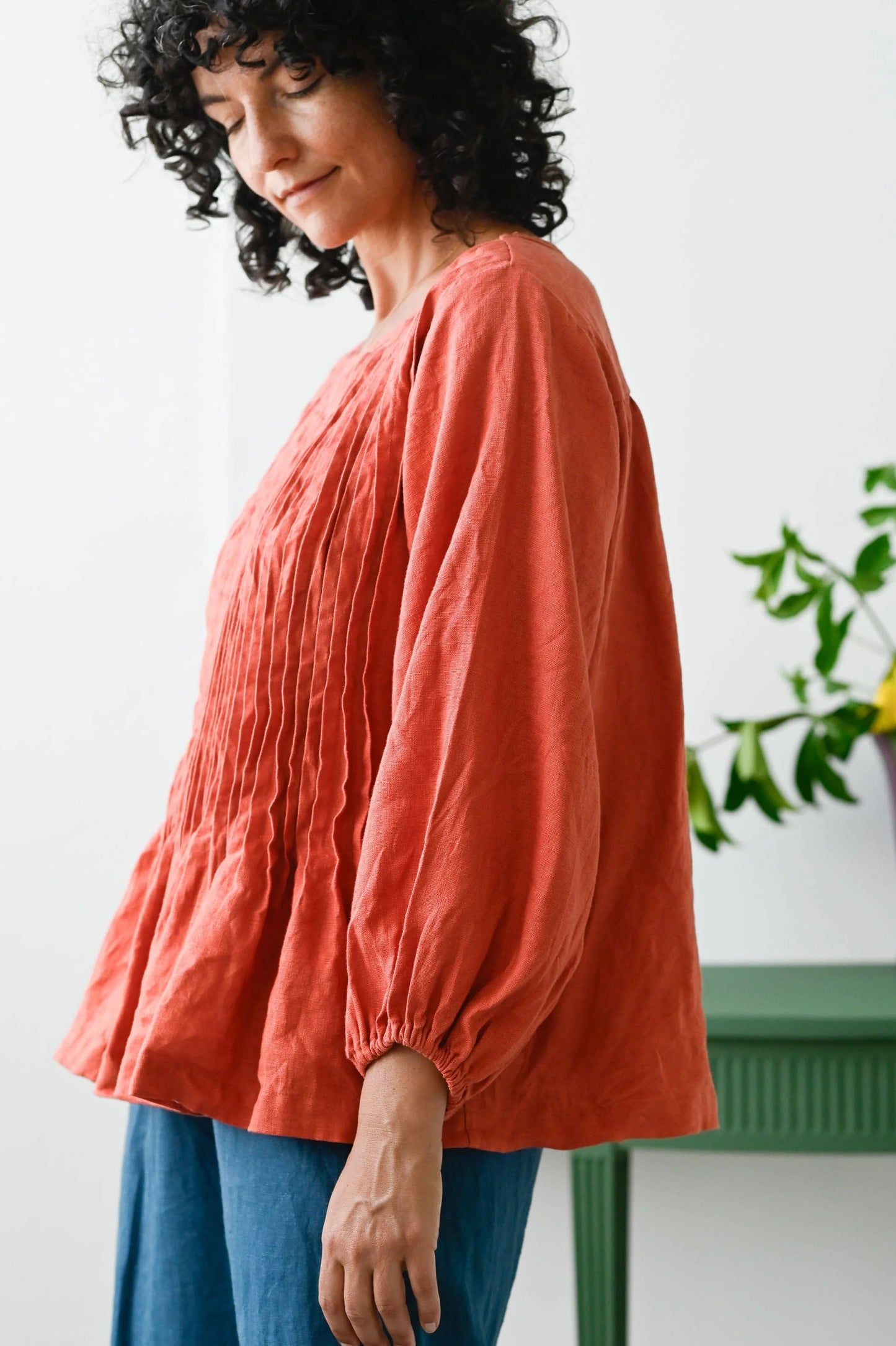 Lazybones - Amelia Top / Burnt Orange